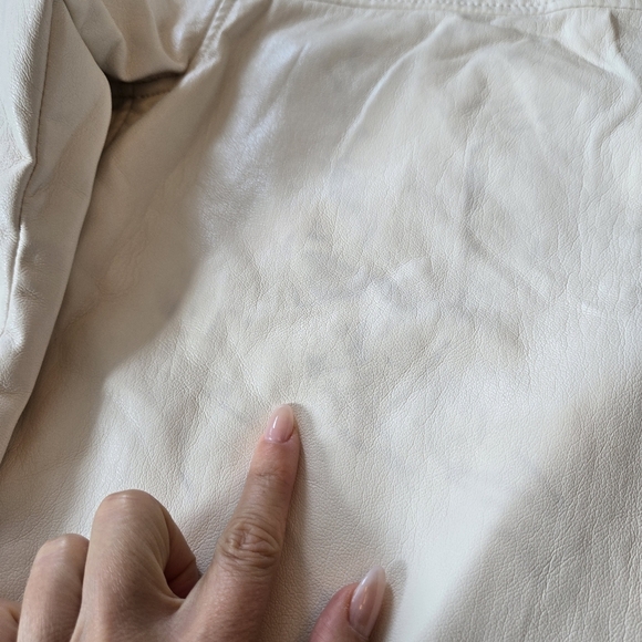 Wilfred The Ganna Shirt Jacket Size Small Cream Aritzia - Picture 7 of 10